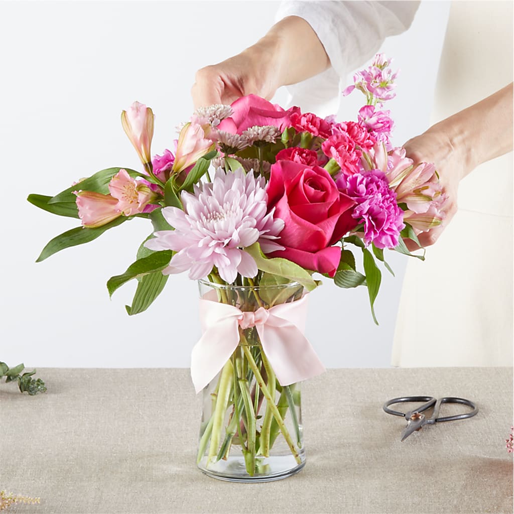 Pink Ribbon - A Florist Original –  Wheeling Flower Shop Inc, Wheeling WV