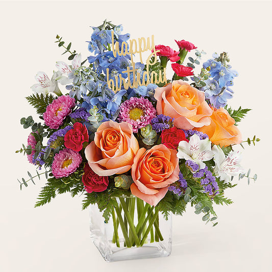 Birthday Bash Bouquet –  Wheeling Flower Shop Inc, Wheeling WV