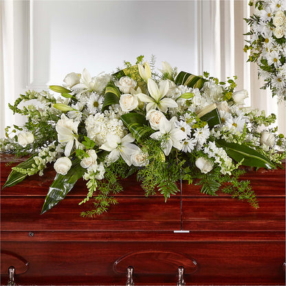 Abundance Casket Spray –  Wheeling Flower Shop Inc, Wheeling WV
