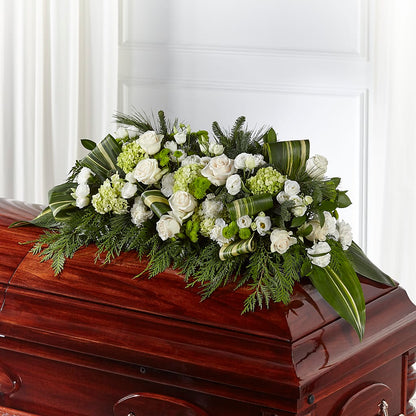 Hopeful Gesture Casket Spray –  Wheeling Flower Shop Inc, Wheeling WV