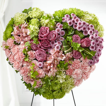 Heartwarming Standing Heart –  Wheeling Flower Shop Inc, Wheeling WV