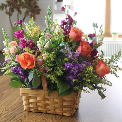 Garden of Life Basket –  Wheeling Flower Shop Inc, Wheeling WV