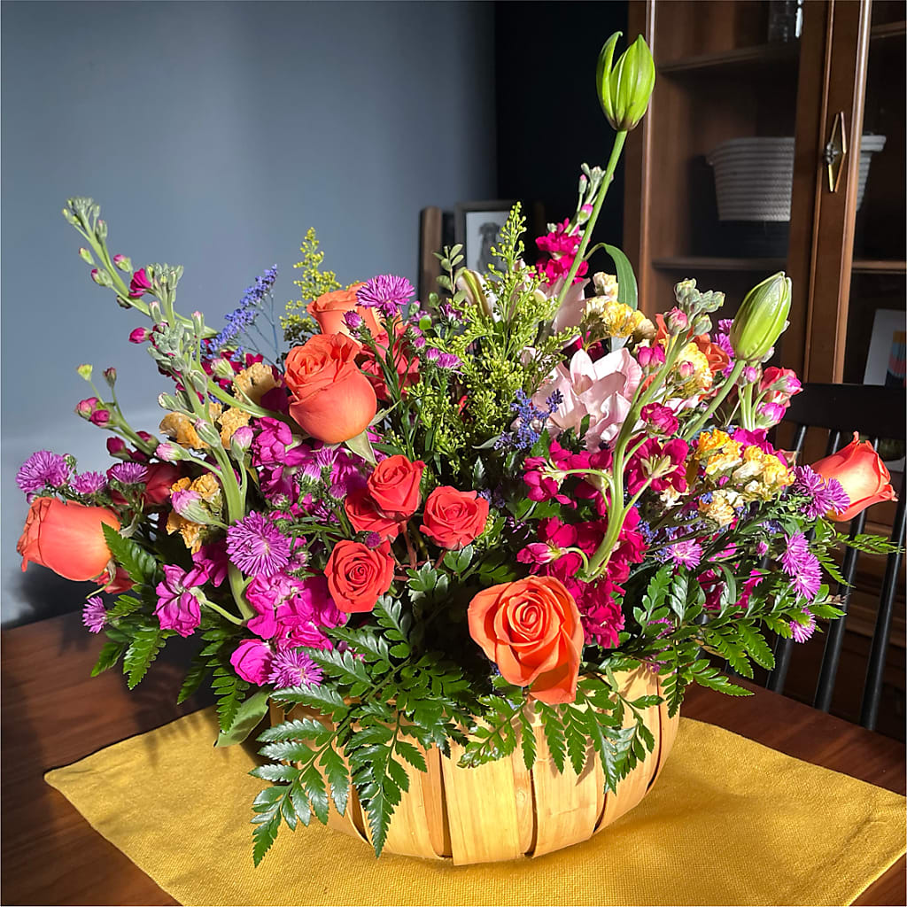 Garden of Life Basket –  Wheeling Flower Shop Inc, Wheeling WV