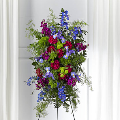 Heavenly Skies Standing Spray –  Wheeling Flower Shop Inc, Wheeling WV