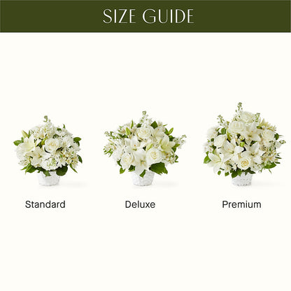 Peaceful Reflections Arrangement –  Wheeling Flower Shop Inc, Wheeling WV