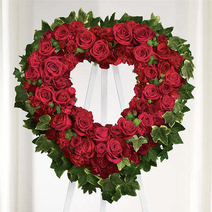 Wholehearted Standing Spray –  Wheeling Flower Shop Inc, Wheeling WV