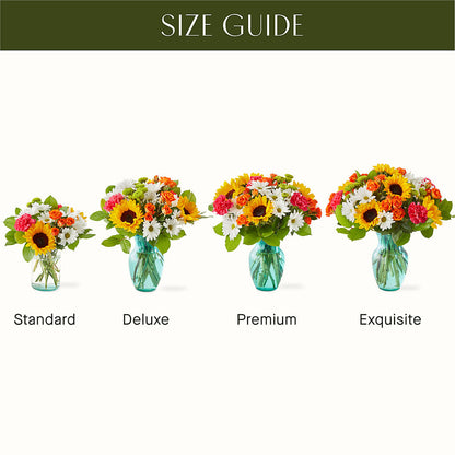 Sun-drenched Blooms Bouquet –  Wheeling Flower Shop Inc, Wheeling WV
