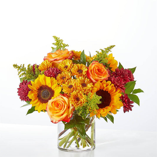 Flannel Scarf Bouquet –  Wheeling Flower Shop Inc, Wheeling WV