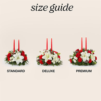 Seasonal Festivities Centerpiece –  Wheeling Flower Shop Inc, Wheeling WV