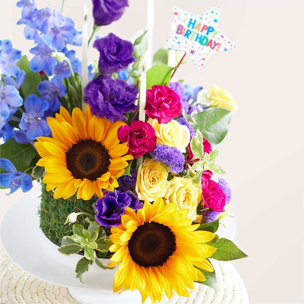 Star of the Day Floral Cake –  Wheeling Flower Shop Inc, Wheeling WV
