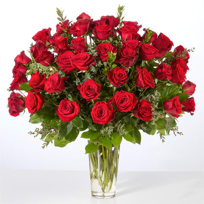 Forever Yours Fifty Stem Red Rose Bouquet –  Wheeling Flower Shop Inc, Wheeling WV