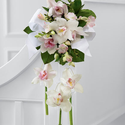 Perfect Entrance Pew Arrangement –  Wheeling Flower Shop Inc, Wheeling WV