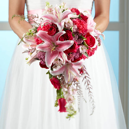 Lily & Rose Bouquet –  Wheeling Flower Shop Inc, Wheeling WV