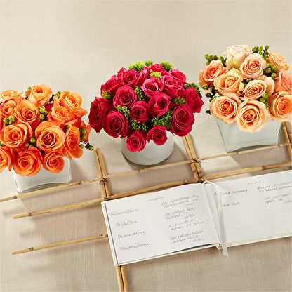 Dawn Rose Centerpiece –  Wheeling Flower Shop Inc, Wheeling WV